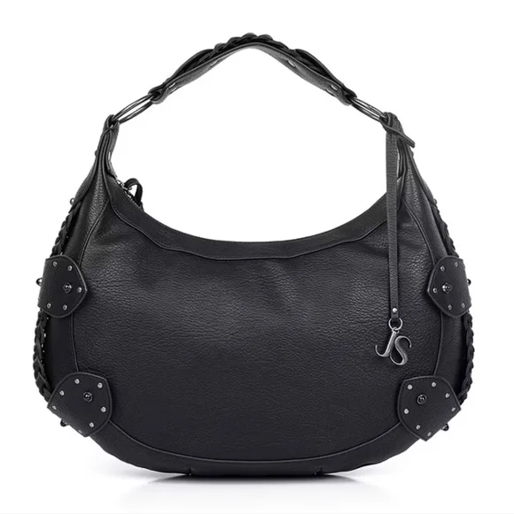 Jessica Simpson Black Hobo Bag - Picture 1 of 12